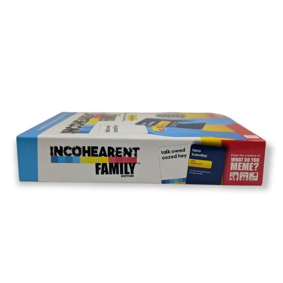 What Do You Meme Incohearent Family Edition Party Game Ages 12+ - Picture 7 of 8